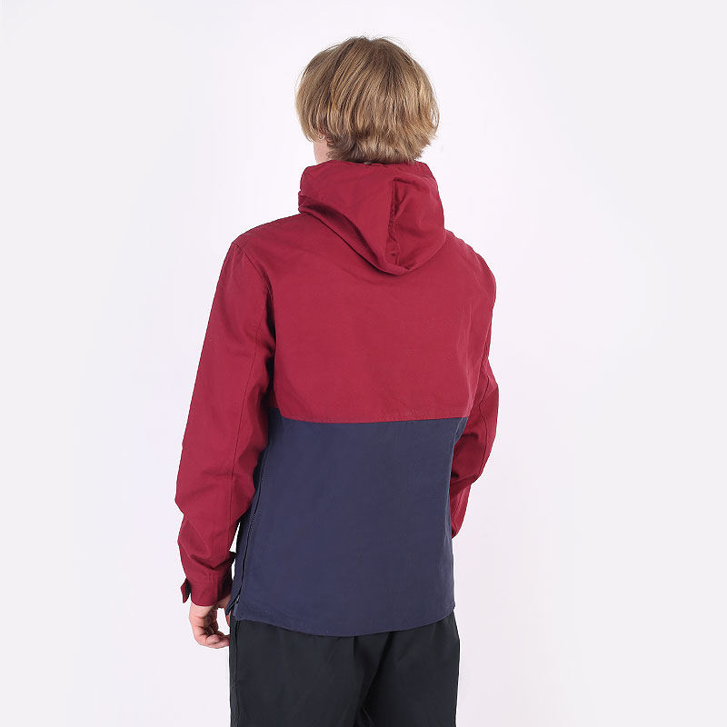 Анорак True spin (Cotton-brgnd/navy)  - цена, описание, фото 4